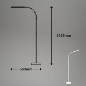 Svítidlo Briloner bílá plast/kov