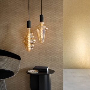 Svítidlo Calex zlatý sklo