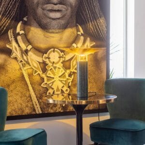 Svítidlo Carpyen mramor zelená/mosaz kámen/mosaz