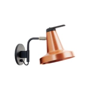 Svítidlo Carpyen měděná/černá kov
