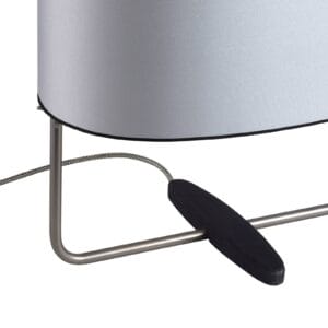 Svítidlo Carpyen stříbrná/černo-niklová matná/sametově černá textil/kov