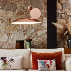 Svítidlo Carpyen lesklá měď kov