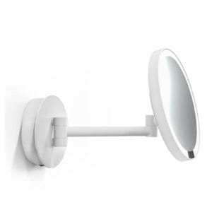 Svítidlo Decor Walther matná bílá nerezová ocel/plast/zrcadlové sklo