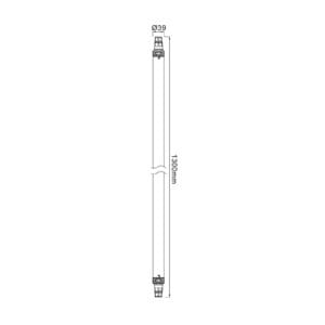 Svítidlo Deko-Light bílá plast