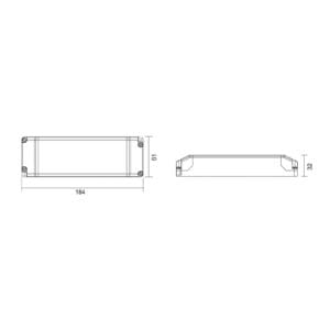 Svítidlo Deko-Light černá plast