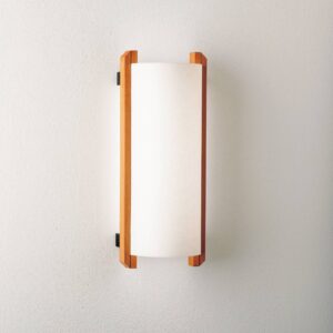 Svítidlo Domus buk/bílá buk/lunopal