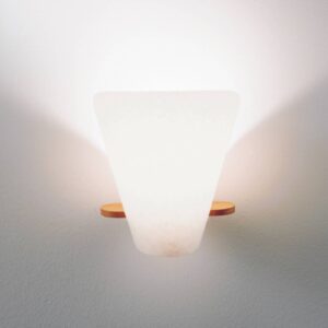 Svítidlo Domus buk/bílá bukové dřevo/lunopal