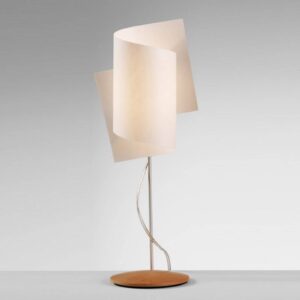 Svítidlo Domus bílá/buk lunopal/dřevo