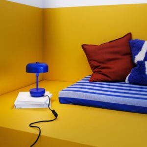 Svítidlo Dyberg Larsen modrá kov