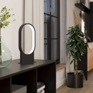 Svítidlo EGLO černá/bílá hliník/plast