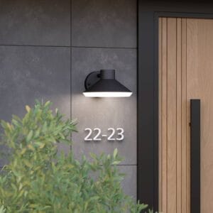 Svítidlo EGLO černá/bílá ocel/plast