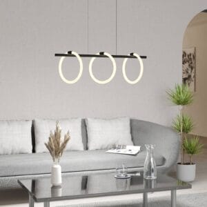 Svítidlo EGLO černá/bílá ocel/plast