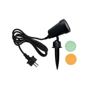 Svítidlo ELC černá Hliník/plast