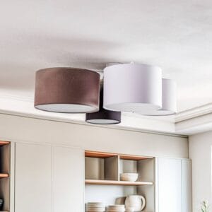 Svítidlo Euluna multicolour textil/folie/kov