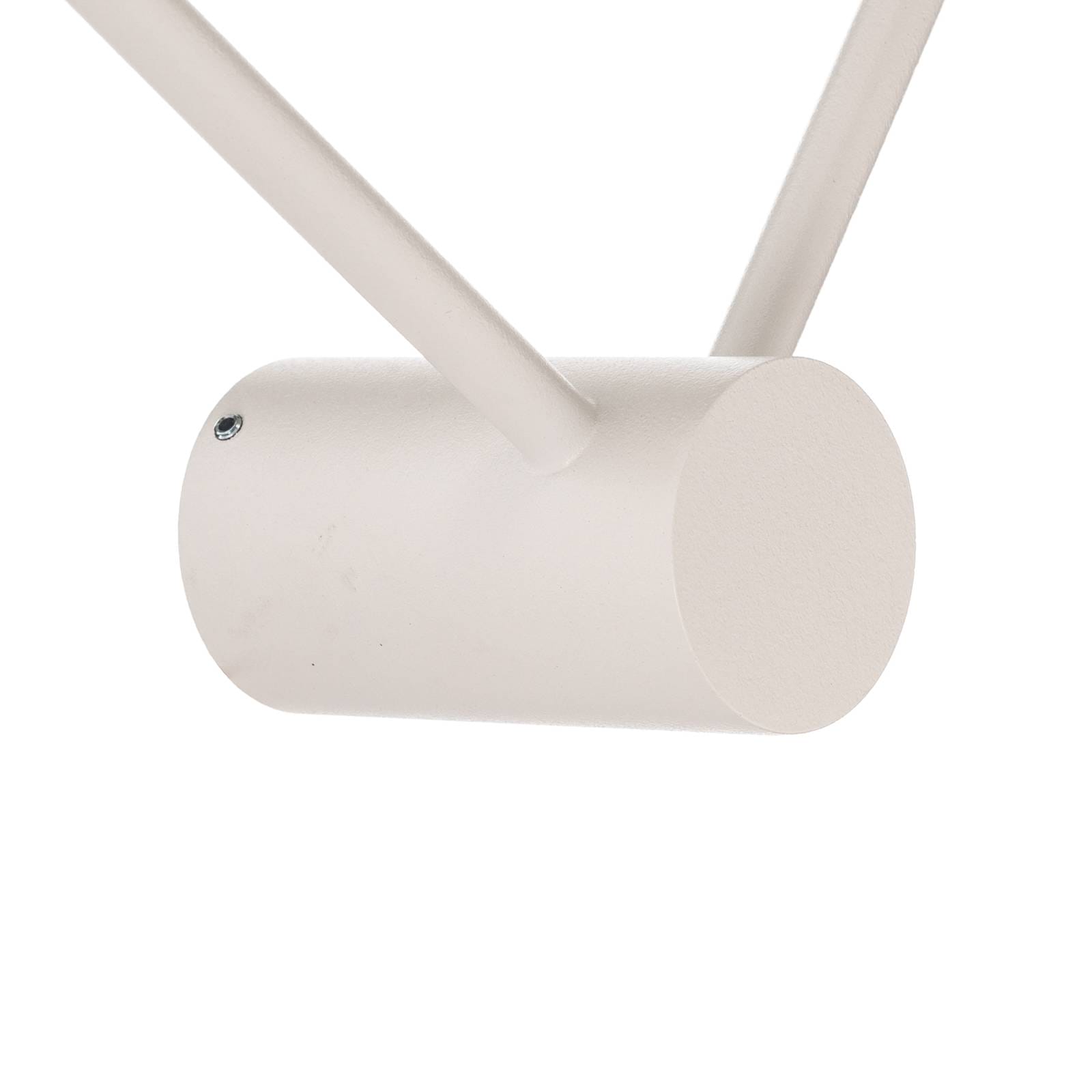 Euluna Nástěnné světlo Orbit II 20/40, bílá, dva zdroje, Obývací pokoj / jídelna, ocel, GX53, 8W, L: 52 cm, K: 32.5cm - Image 5