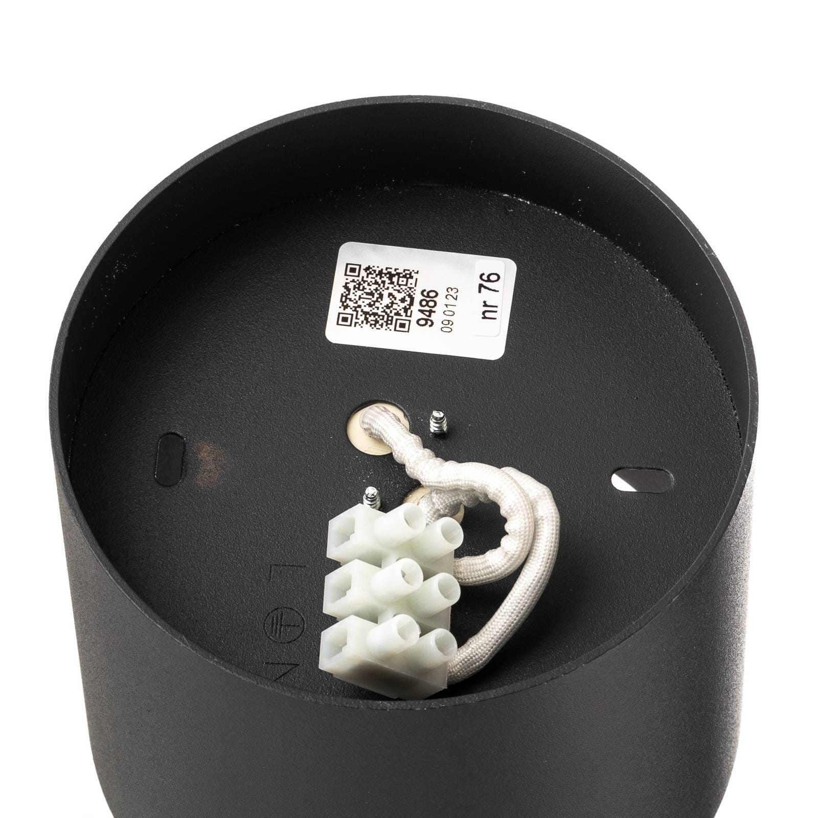 Euluna Stropní reflektor Bit S ve tvaru válce, grafitový, Obývací pokoj / jídelna, Ocel, GU10, 75W, K: 10.5cm - Image 5