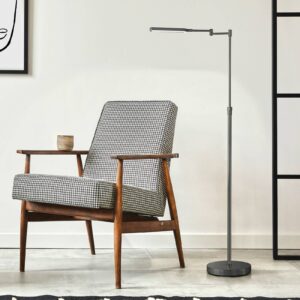 Svítidlo FISCHER & HONSEL černá matná/bílá satinovaná kov/akryl