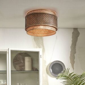 Svítidlo Good & Mojo přírodní/černá bambus/železo