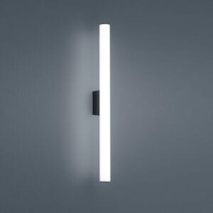 Svítidlo Helestra bílý saténový/černý Akryl/kov