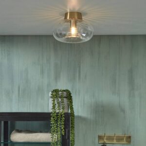 Svítidlo It's about RoMi zlatá/čirá sklo/kov