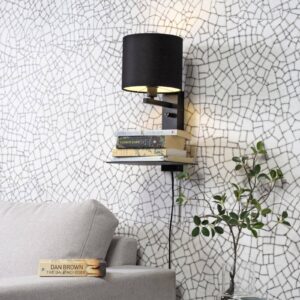 Svítidlo It's about RoMi černá železo/textil