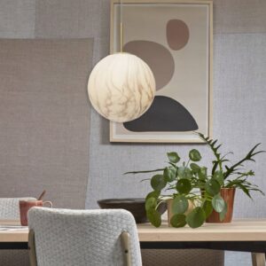 Svítidlo It's about RoMi bílo-šedá mramorovaná/zlatá sklo/kov