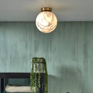 Svítidlo It's about RoMi bílá mramorovaná/zlatá sklo/kov