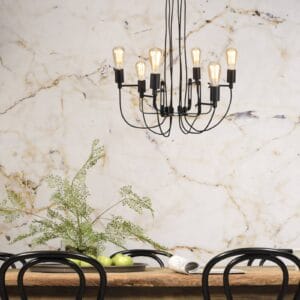 Svítidlo It's about RoMi černá železo/textil