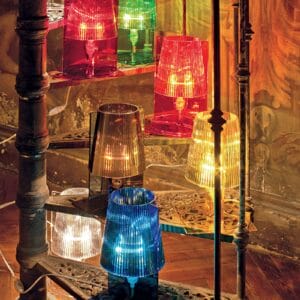 Svítidlo Kartell kouřově šedá Polykarbonát