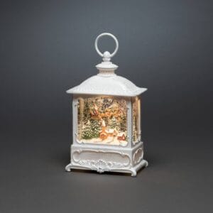 Svítidlo Konstsmide Christmas starobylá bílá plast