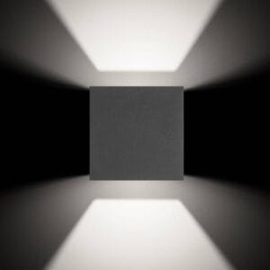 Svítidlo LCD grafit hliníkový tlakový odlitek/sklo