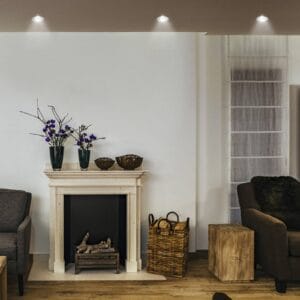 Svítidlo LEDVANCE bílá/stříbrná hliník/polykarbonát