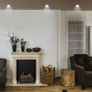 Svítidlo LEDVANCE bílá/stříbrná hliník/polykarbonát