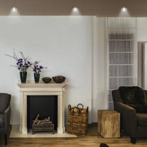 Svítidlo LEDVANCE bílý/černý hliník/polykarbonát