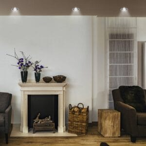 Svítidlo LEDVANCE bílý/černý hliník/polykarbonát