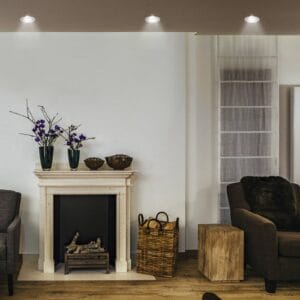 Svítidlo LEDVANCE bílá/stříbrná hliník/polykarbonát