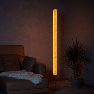 Svítidlo LeuchtNatur dub černý dřevo/ocel/akryl