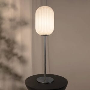 Svítidlo Markslöjd ocel/opálová kov/sklo