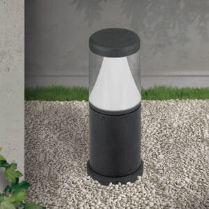 Svítidlo Orion antracit s povrchovou úpravou práškovým lakem/čirá/bílá matná silumin/polykarbonát