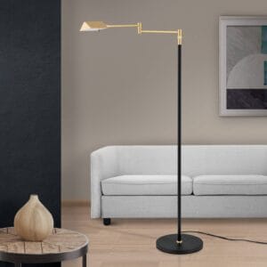 Svítidlo Orion černá/mosaz matná železo