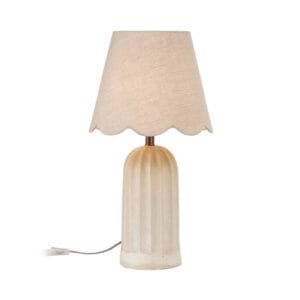 Svítidlo PR Home béžová/přírodní keramika/textil