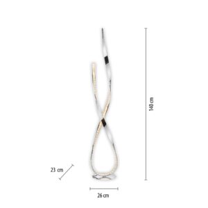 Svítidlo Paul Neuhaus chrom hliník galvanizovaný/železo/plast/křišťálové sklo