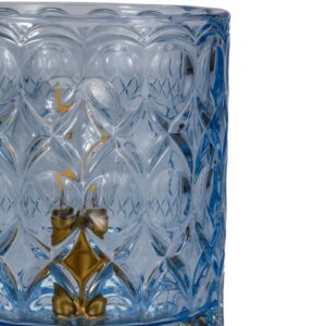 Svítidlo Pauleen modrá sklo/kov