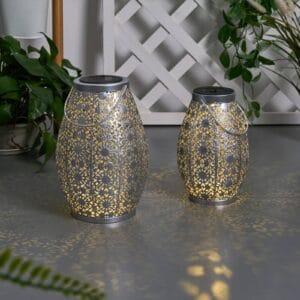 Svítidlo Pauleen stříbrná kov