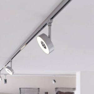 Svítidlo Paulmann matný chrom kov/plast