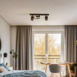 Svítidlo SIGMA černá ocel