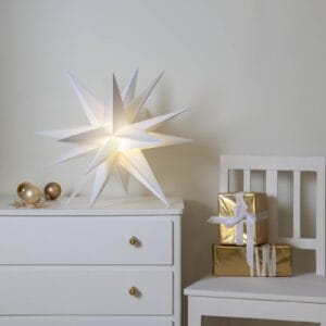 Svítidlo STAR TRADING bílá plast