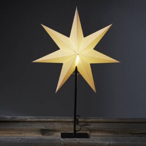 Svítidlo STAR TRADING bílá/černá železo/kov/papír