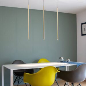 Svítidlo Sattler krémově zlatý elox Hliník