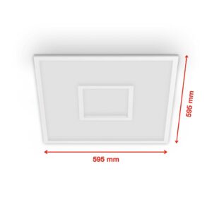 Svítidlo Telefunken bílá plast/kov